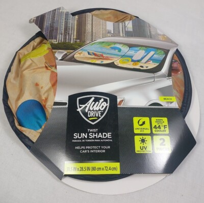 Auto Drive Twist Sunshade   Beach.Car Hot.Shade