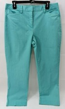 LANDS END CROP CHINO PANTS SZ 10 NEW WITH TAG