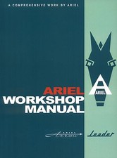 Ariel Workshop Manual Arrow and Leader Book UK Printed Comprehensive Information
