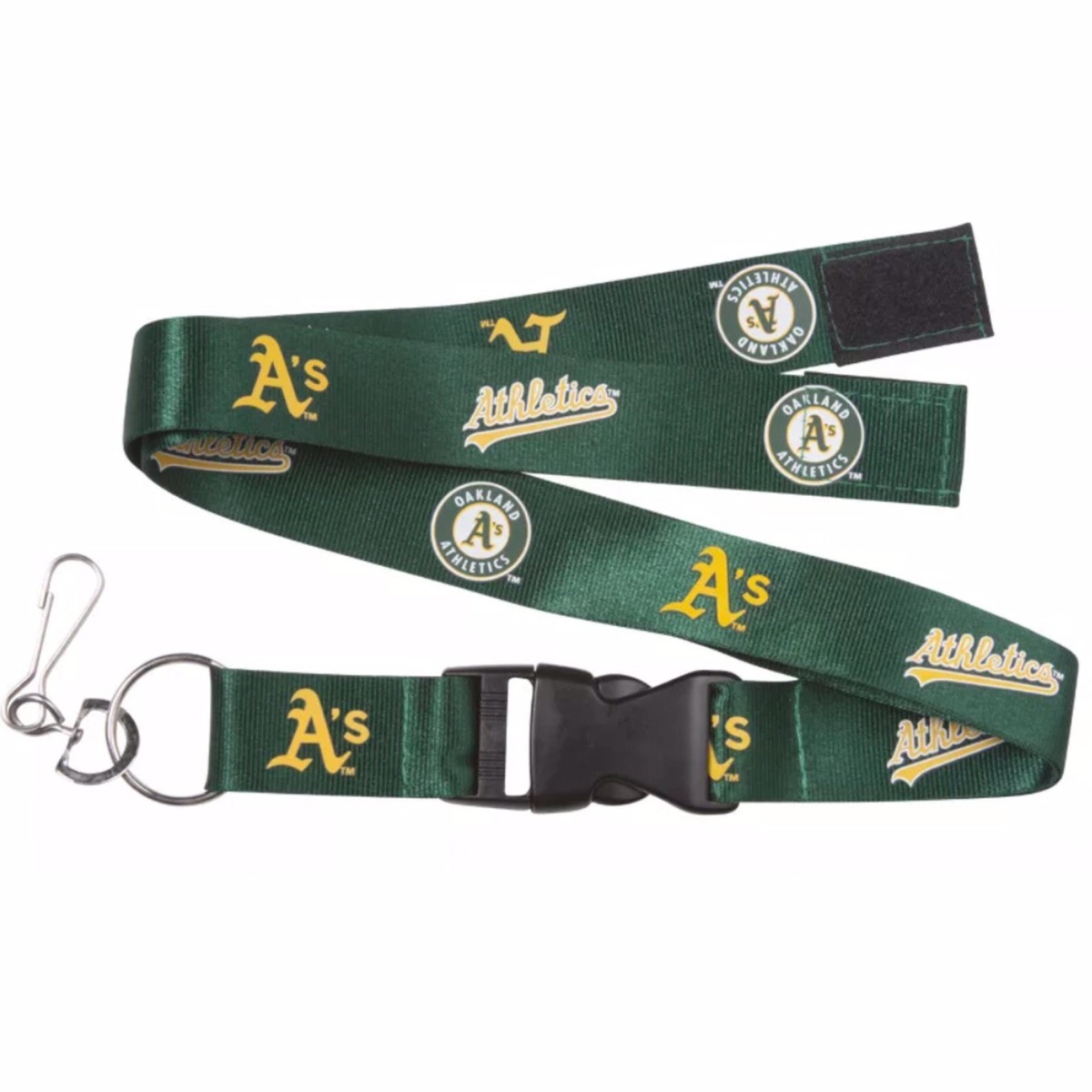 Oakland Athletics MLB Breakaway Lanyard W/key Ring Pro Specialties