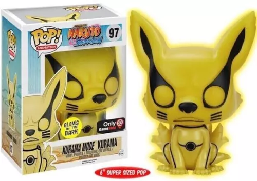 Funko Pop! Naruto Kurama Mode Glow In The Dark 6 inch Vinyl Figure - PDF00005635