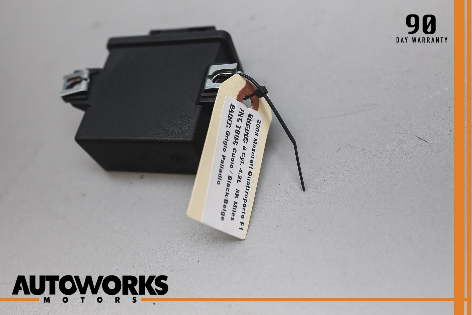 03-08 Maserati Quattroporte M139 HID Xenon Headlight Control Module OEM