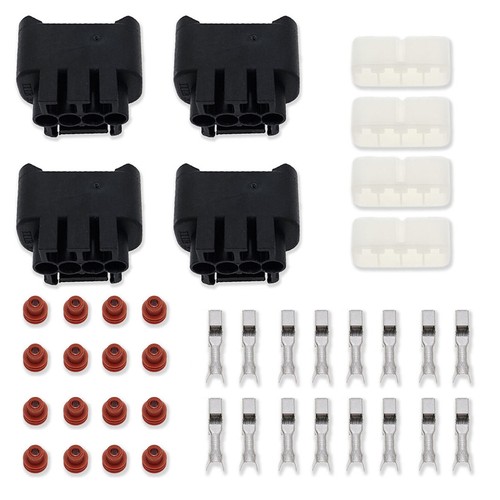 4x Ignition Coil Plug Connectors For 2000-2010 Toyota Lexus Camry 90980-11885 - Picture 6 of 12