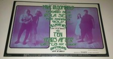 MIKE BLOOMFIELD CHICAGO SLIM TEN YEARS AFTER BG 278 ORIGINAL POSTER GREAT SHAPE