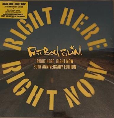 FATBOY SLIM - RIGHT HERE,RIGHT NOW REMIXES   VINYL LP NEU