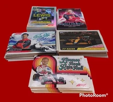 2022 TOPPS FORMULA 1 INSERTS BRILLIANCE ROCK RACE 1968 BLUE SKIES FOIL YOU PICK