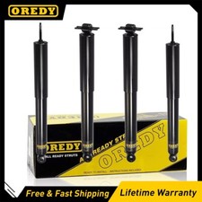 4PCs Front & Rear Shock Absorbers for 2008-2017 Jeep Wrangler 2018 Wrangler JK