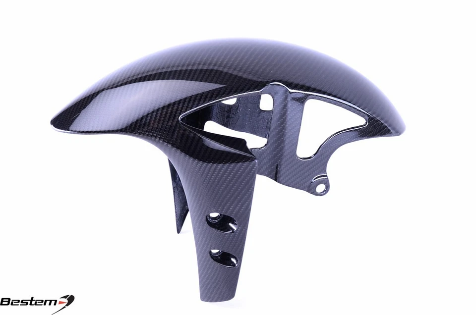 Guarda-lamas dianteiro sarja Yamaha 2016 - 2019 FZ10 MT10 fibra de carbono - Imagem 3 de 4