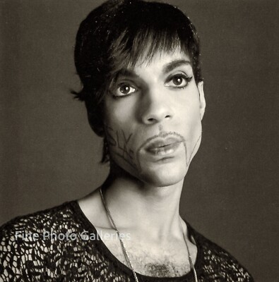 アート・デザイン・音楽 RICHARD AVEDON PORTRAITS 1997 Vintage RICHARD AVEDON Musician PRINCE Singer Artist Duotone