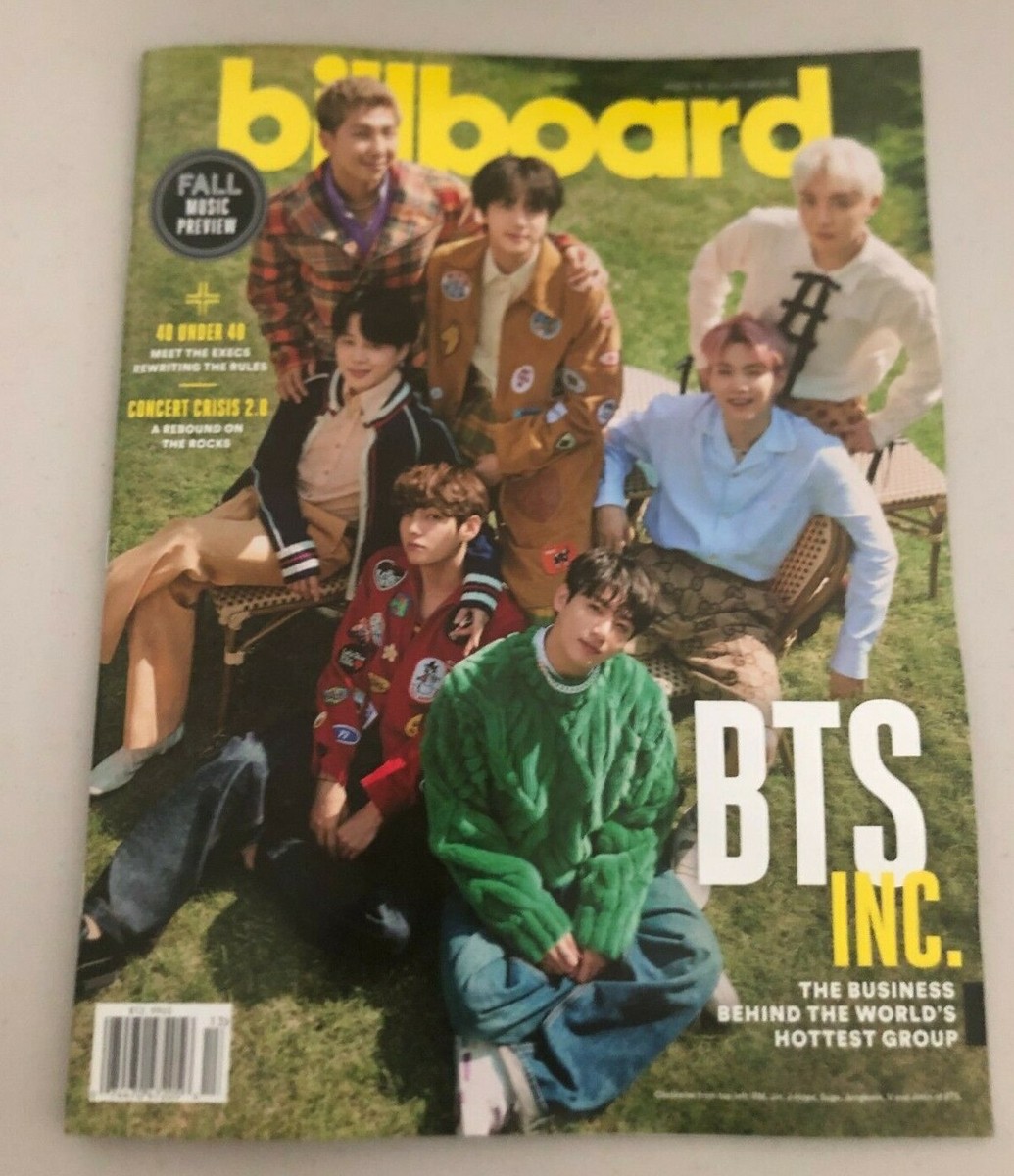Billboard Magazine BTS Jin Suga J-Hope RM Jimin V Jungkook No  