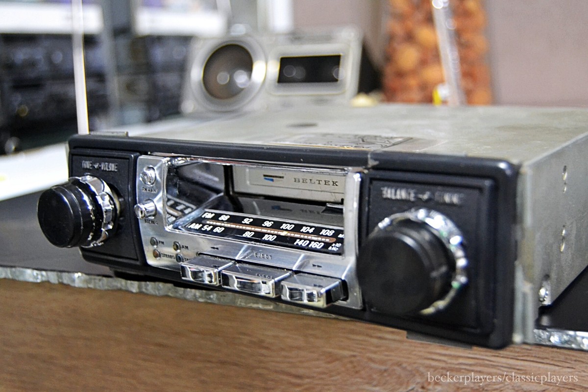 Beltek M6665 Classic chrome Radio/CC player 1976 Japan JDM Alfa