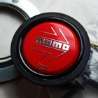 Momo Red Steering Wheel Horn Button Flat Lip Style