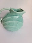 Vintage McCoy art pottery  glossy pitcher with ice lip