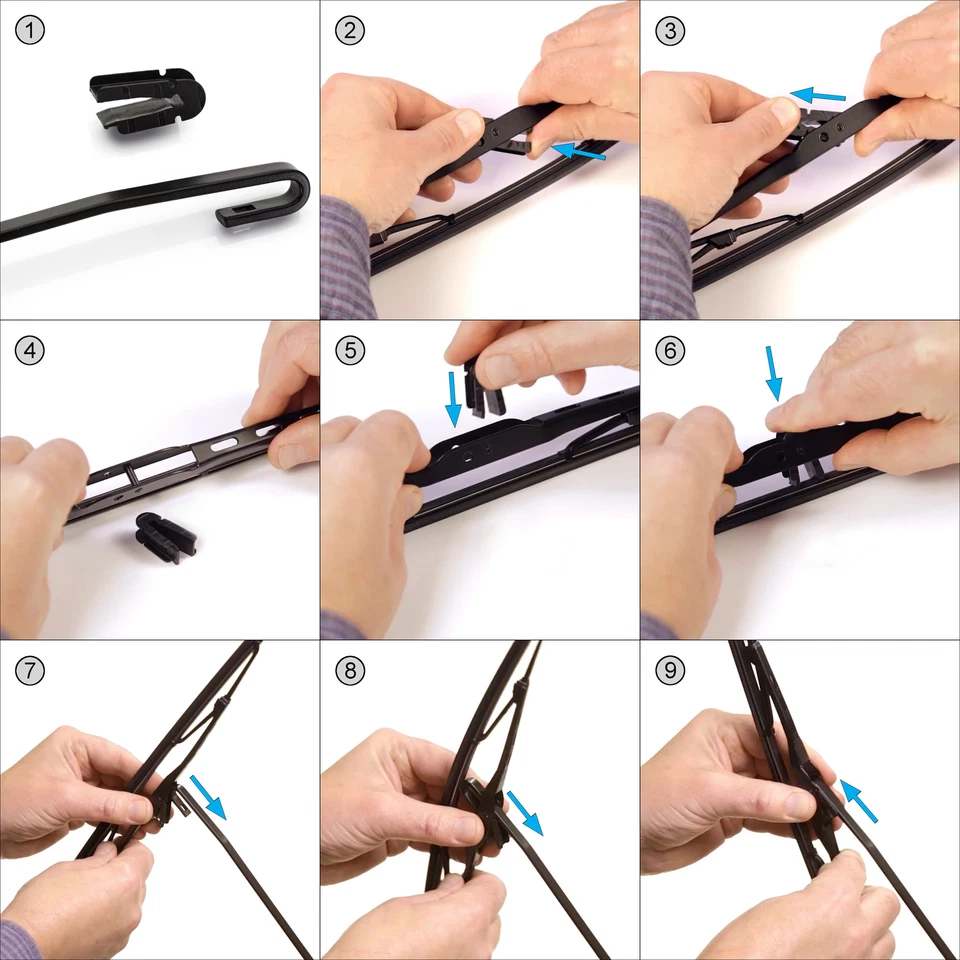 Spazzole tergicristallo per Chevrolet Corvette C6, C7 Coupé, Cabriolet 04-.. PS - Immagine 4 di 4