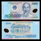 Vietnam Dong 20,000 Dong Unc Note Viet Nam Unc