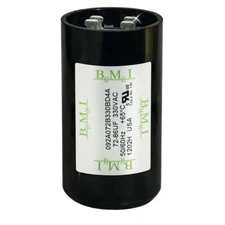Replacement for Copeland 914-0008-74 72-86 Microfarad 330Vac Round Start Cap