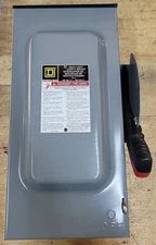 NEW NO BOX SQUARE D H362RB Heavy Duty Safety Switch 60A 600 VAC/V