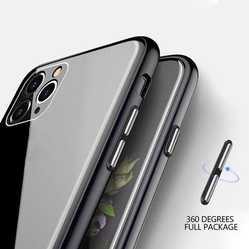 Luxury Back Liquid Tempered Glass Case Cover For iPhone 13 Pro 12 11 Pro Max XR - Zdjęcie 12 z 22