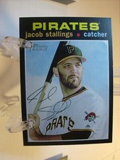 2020 Topps Heritage French #221 - Jacob Stallings - Pittsburgh Pirates  20-691