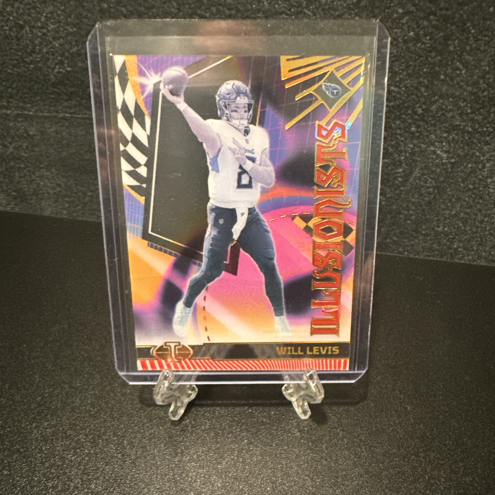 2023 Panini Illusions - Illusionists Red #18 Will Levis /199 (RC) Rookie