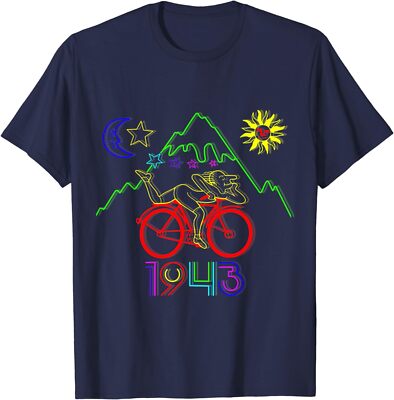 Bicycle Day 1943 LSD Creator Acid Trip Cool Sport Unisex T-Shirt