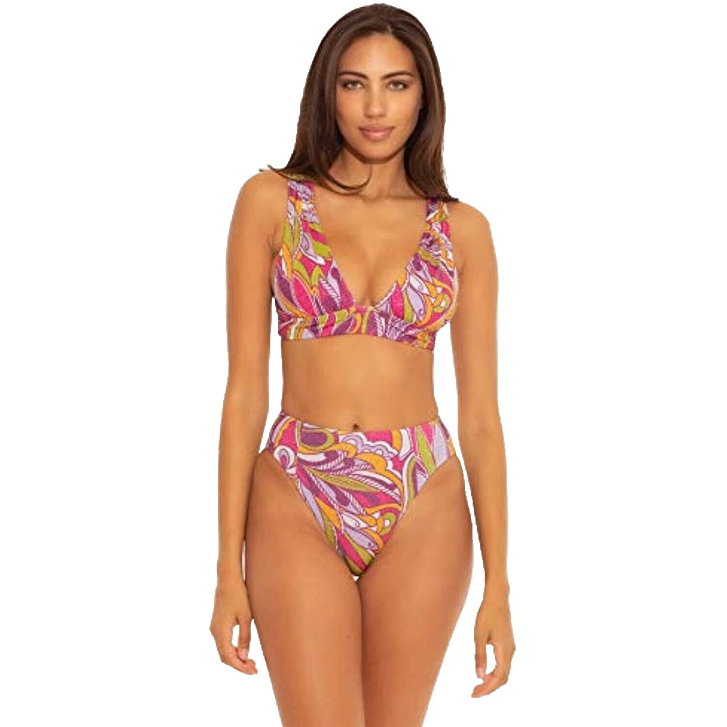 Traje de Baño BECCA Cachemira Multicolor para Mujer