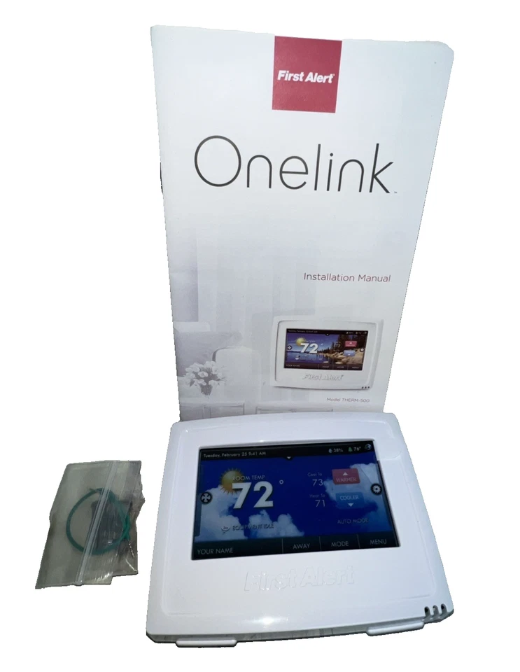 First Alert Onelink Wi-fi Onelink Thermostat Therm-500 **NEW** - Image 4 of 4