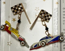 VINTAGE LUNCH AT THE RITZ  Speedway Snack 1995 on card never worn! LIKE NEW!