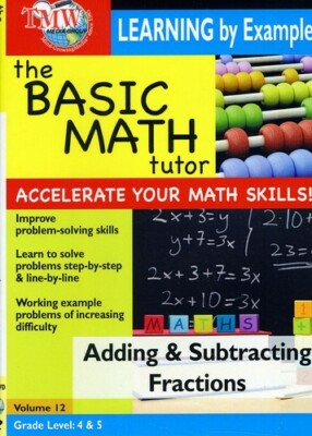 Basic Math Tutor Adding & Subtracting Fractions [New DVD] Alliance MOD