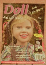 Puppenwerbung 2003 11. Ausgabe UK Premier Puppenzeitschrift für Sammler