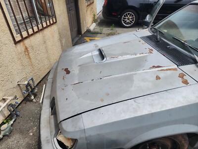 MUSTANG SVO Hood With Scoop   1984-1986 steeda,COBRA,FOXBODY saleen 2.3 Turbo