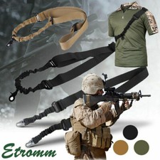 Tactical Rifle Gun Sling Single One Point / Two Point With Quick Release Buckle