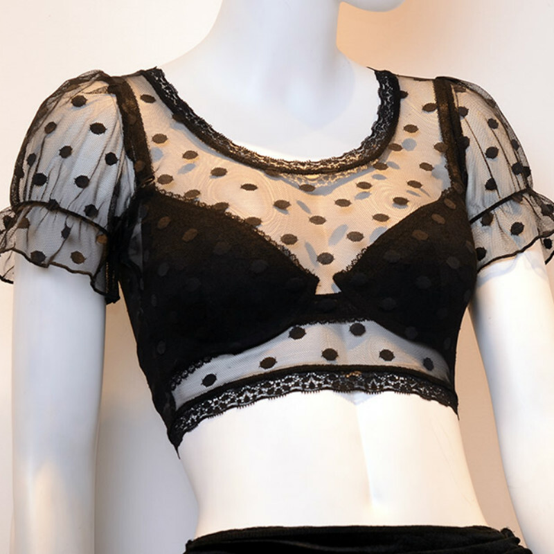 トップス melt the lady eyelet sheer tops EDIKTED Eira Sheer Lace Tank Top - DK RED - M | Tillys