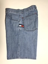Vintage Tommy Hilfiger Denim Jean Carpenter Shorts Y2K Teen Youth Boys Size 16