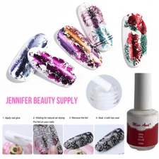 1PCS/SET GLUE ADHESIVE 15ML FOR GALAXY STAR TRANSFER FOIL STICKER NAIL ART TIPS