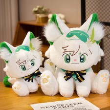 Genshin Impact Kazuha Tartaglia Venti Xiao Cat Plush Toy Pillow Doll Cushion Toy