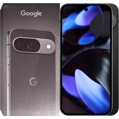 Google Pixel 9 5G Obsidian 128GB + 12GB Dual-SIM Unlocked GSM NEW