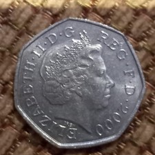 2000 50p Public Libraries Coin