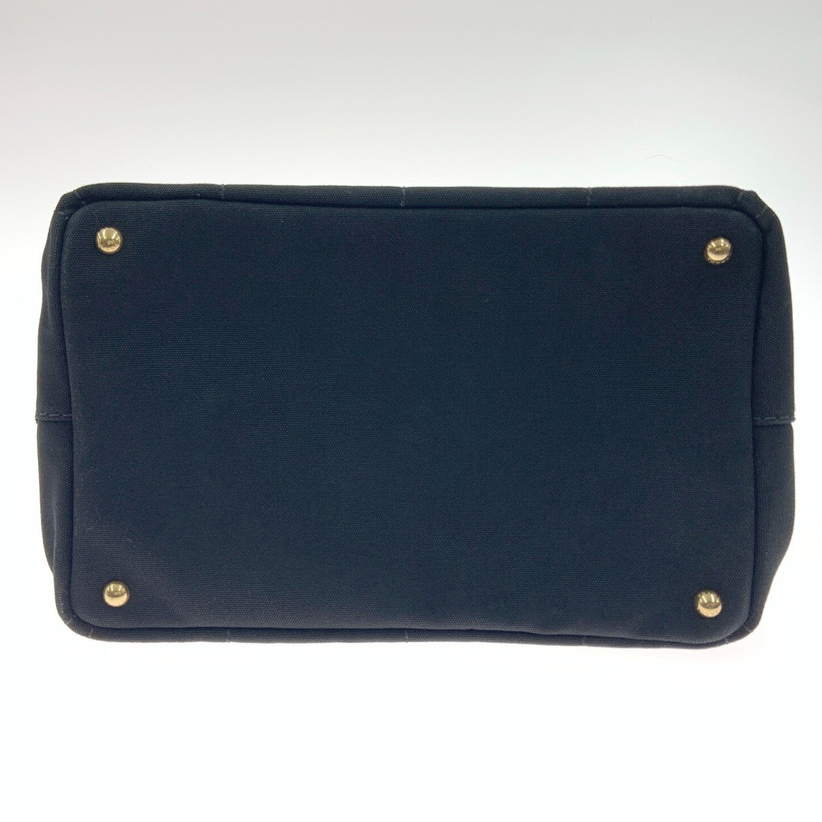 PRADA Canapa 2WAY Tote Bag 1BG642 Black Slightly scratched and soiled from japan thumbnail 5