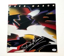 Dave Mason Signed Autographed Record Album LP Cover ACOA