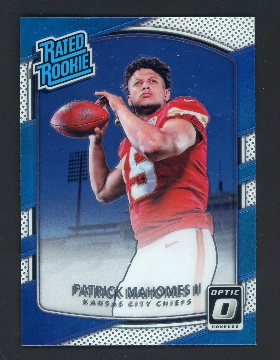 2017 Donruss Optic #177 Patrick Mahomes II Kansas City Chiefs RC Rated Rookie