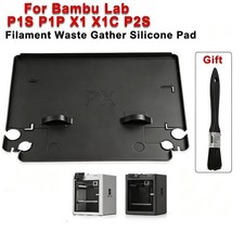 For Bambu Lab P1S P1P X1 X1C P2S Filament Waste Gather Silicone Pad 3D Printer