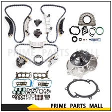 Timing Chain Kit Head Gasket set for Saturn Outlook Buick Enclave w/ Water Pump
