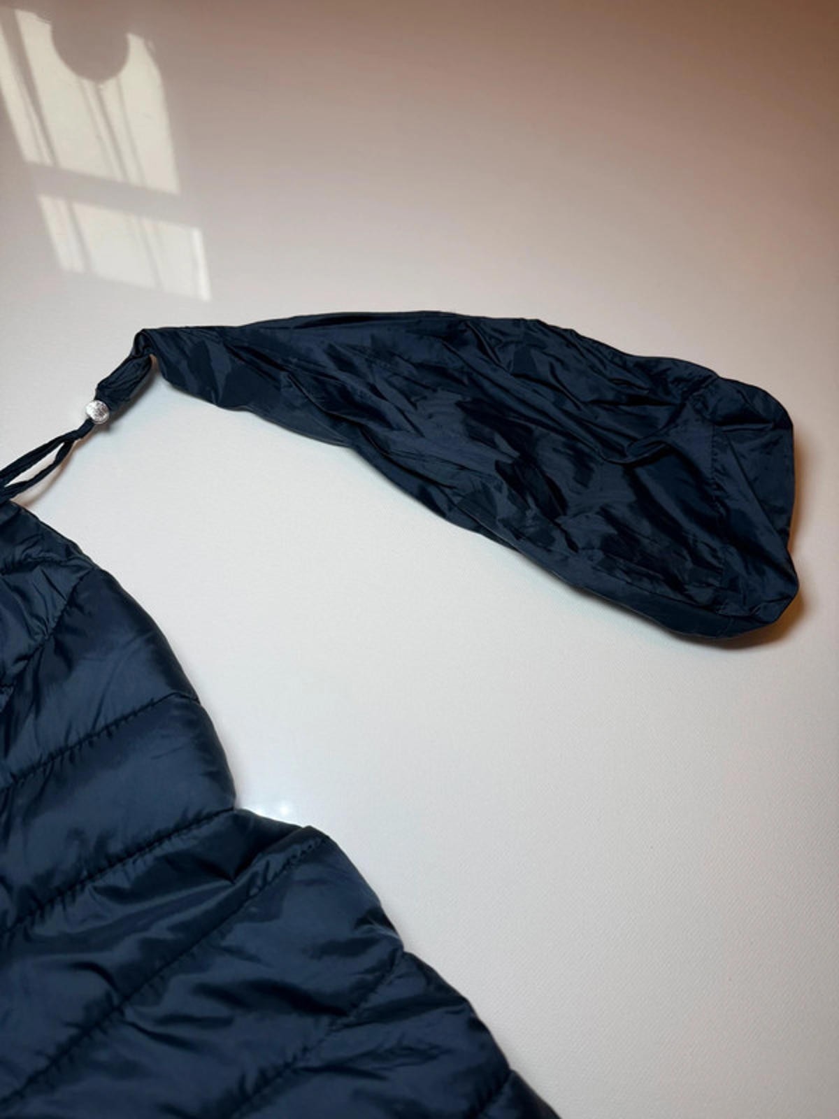 Principles Navy Puffer Jacket 16 Lightweight Quil… - image 5