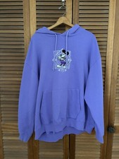 Disney 100 Years Of Wonder Purple Hoodie Sweatshirt Mickey XXL..