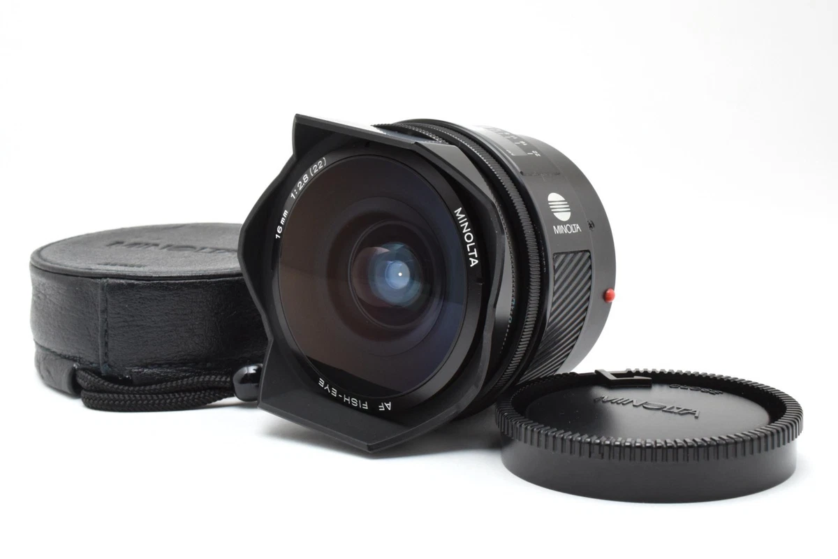 Minolta Fisheye 16mm Focal Camera Lenses for sale | eBay