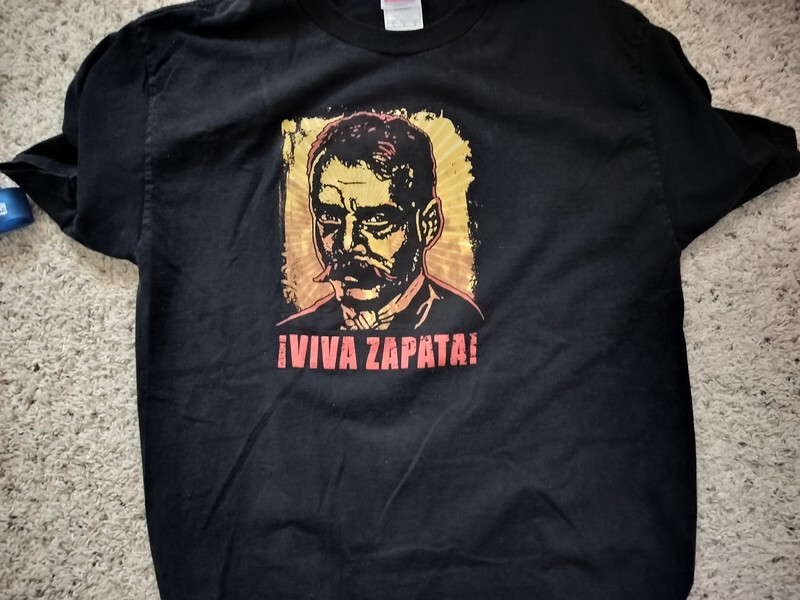 Viva Zapata Black T-Shirt