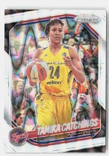 2025 Panini Prizm WNBA #60 Tamika Catchings White Seismic Prizms