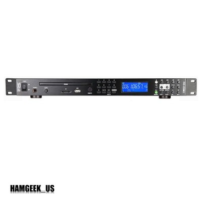 DVD-250MK2 DVD Player 1U Rack-mount Single DVD USB SD FM Player LCD Screen ham#