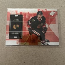 🟢2009-10 SPx Brian Campbell #31 Chicago Blackhawks Hockey Vintage Card